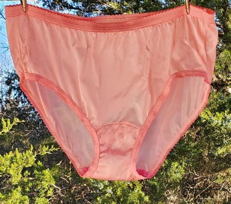 Shadowline Bikini Sissy Panty Shiny 7 L Icing PINK Sl Gem