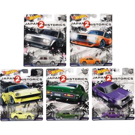 J M 車坊現貨 Hot Wheels 風火輪 Japan Historic 2 日本文化 櫻花卡 套組 蝦皮購物