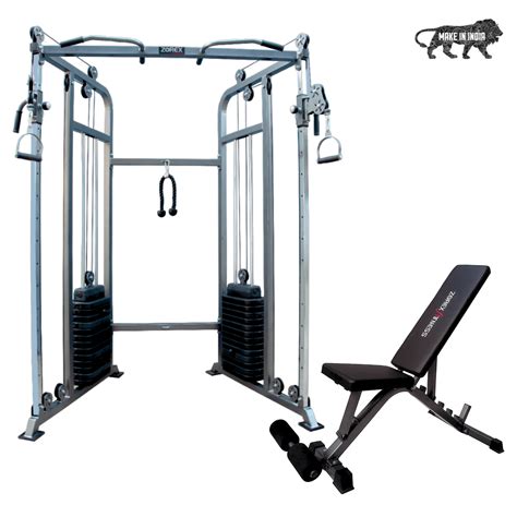 Zorex Functional Trainer HGZ 2001 With ZF 101 Adjustable Bench