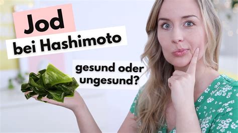 Jod Bei Hashimoto Essentiell Oder Gef Hrlich Jodmangel Jodsalz