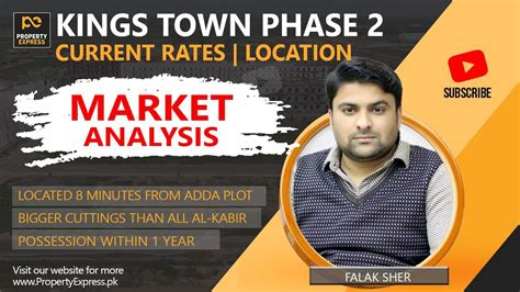 Kings Town Phase Raiwind Road Lahore Latest Price Update Youtube