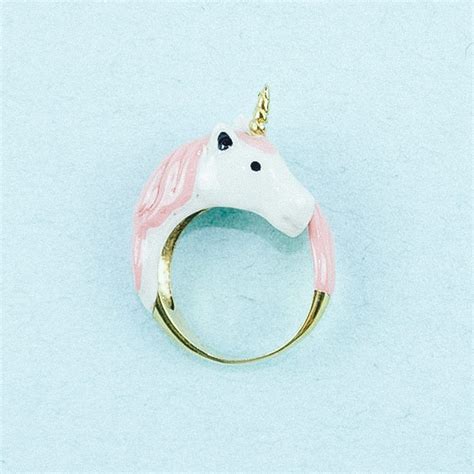 Unicorn Ring Unicorn Ring Pink Unicorn Accessories