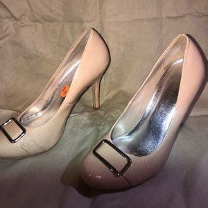 Delicious Shoes Nude High Heel With Cute Buckle Poshmark