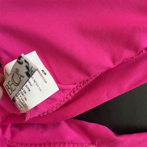 Pink Becca Bikini Perfect Condition Removable Pads Depop