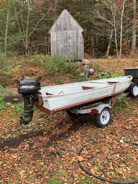 Boats for sale in New Hampshire NH | 12 foot V hull John boat with