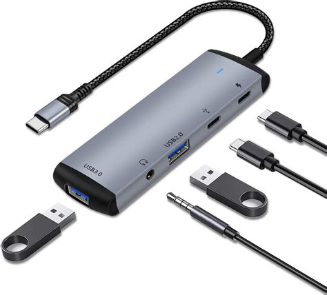 Amazon USB C OTG Adapter With Power 5 In 1 USB C Hub OTG Adapter