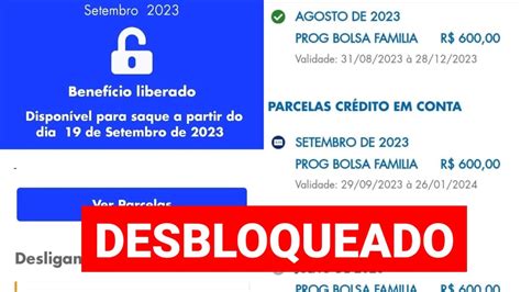 BOLSA FAMÍLIA LIBERADO QUEM ESTAVA BLOQUEADO VEJA COMO SACAR YouTube