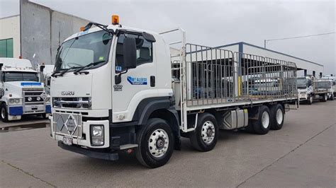 2013 Isuzu Fyh2000 8 X 4 Twin Steer Tray Body Truck Auction 3000