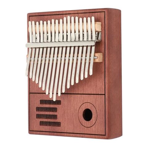 Eif Piano Touches Cl S Kalimba Pouce Piano Mini Portable Acajou