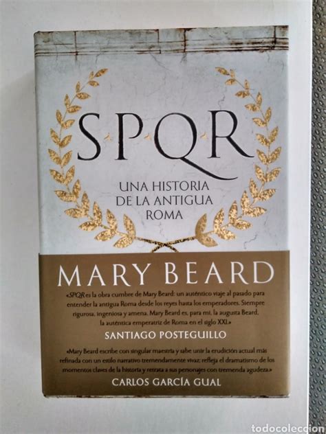 Spqr Una Historia De La Antigua Roma Mary Be Comprar Libros De