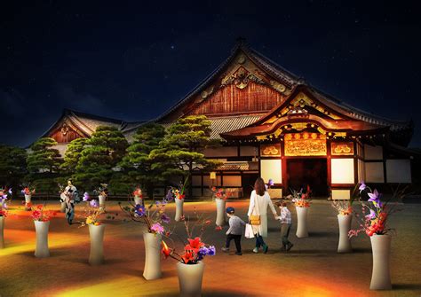 Nijo Castle Autumn Light Up By NAKED Japan Web Magazine