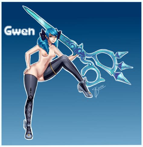 Gwen Pinup By Disco Demon Hentai Foundry