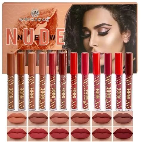 Beautious Pack Of Lipgloss Matte Nude Reddish Shades Lipglosses Lipsticks Daraz Pk