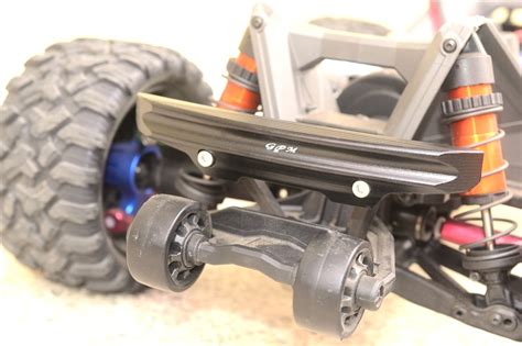 Traxxas Maxx S Widemaxx Cnc Alloy Rear Bumper Gpm Racing Upgrade