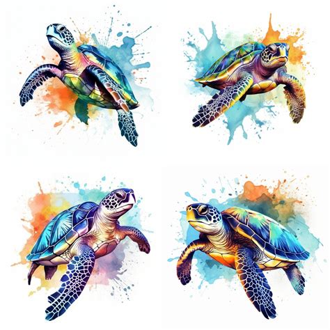 Sea Turtle Tattoo Watercolor Small Sea Turtle Tattoo Simple Sea