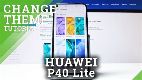 How To Set Up Theme In Huawei P40 Lite Change Theme YouTube