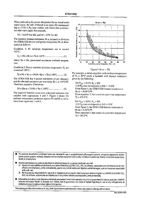 STK4132 datasheet(8/8 Pages) SANYO | 2ch AF Power Amplifier (Split ...