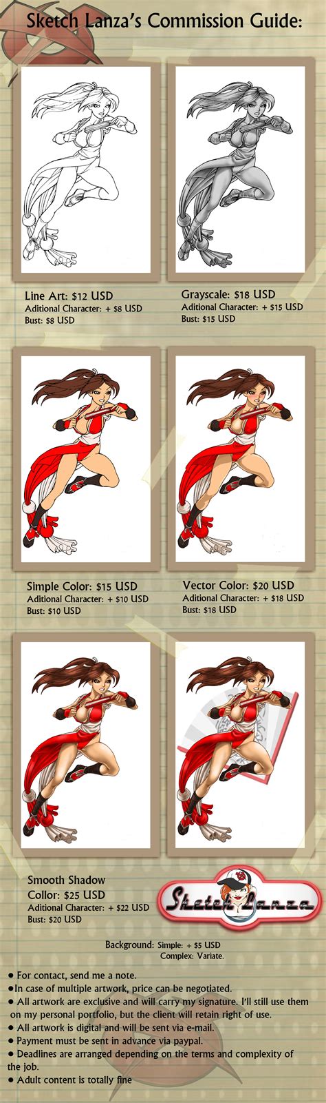 Commission Are Open By Sketchlanza Hentai Foundry