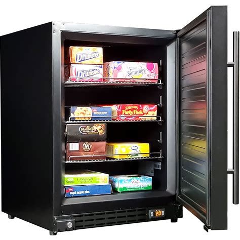 Schmick Black Under Bench Front Venting Freezer — The Modern Cave Australia