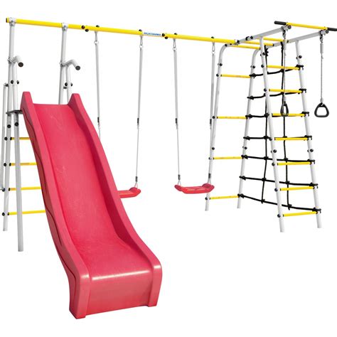 Детский спортивный комплекс для дачи ROMANA БОГАТЫРЬ MAX Плюс-2 (с ...