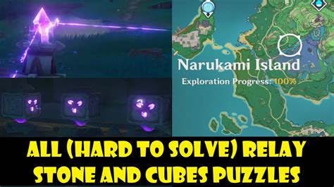 Narukami Island Cube Puzzles Relay Stones You Might Havent Solved