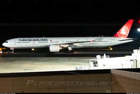 TC LJD Turkish Airlines Boeing 777 3F2ER Photo By Marcel Rudolf ID