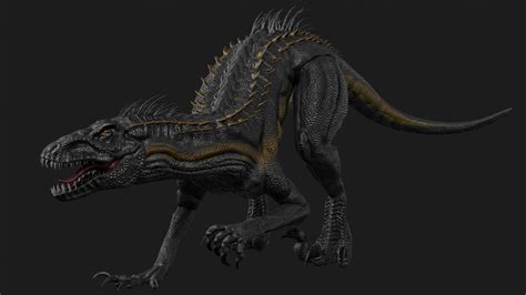 3d Indoraptor Rigged Turbosquid 1761591