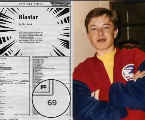Did You Know When Elon Musk Was 12 Years Old He Created A Space