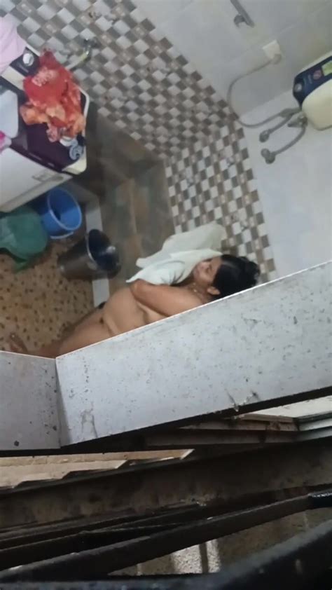 Aunty Captured Nude In Bathroom Spy ThisVid