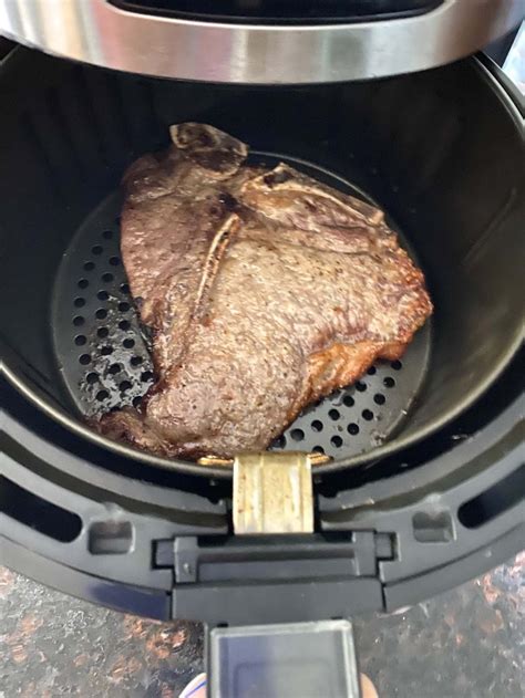 Air Fryer T Bone Steak Melanie Cooks