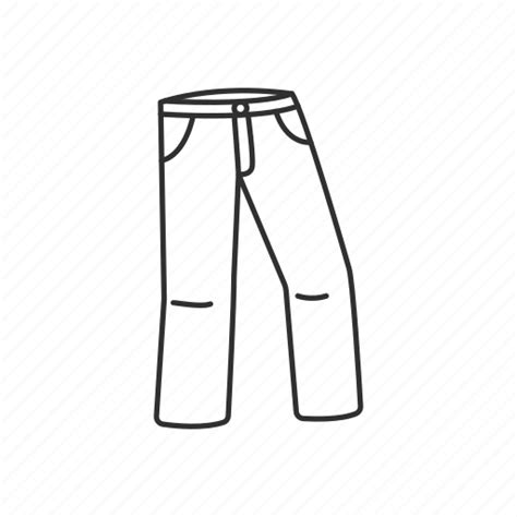 Clothes, denim, emoji, fashion, jeans, pants, trouser icon