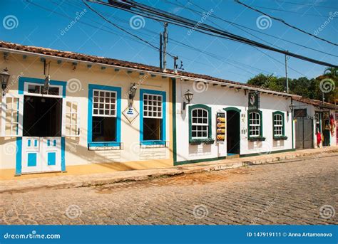 Tiradentes Brazil Traditional Historic Town In Minas Gerais State