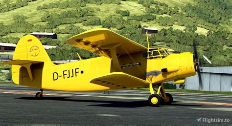 Antonov AN-2 Germany D-FJJF as requested for Microsoft Flight Simulator ...