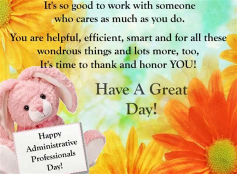 Time To Honor You Free Happy Administrative Professionals Day® Ecards