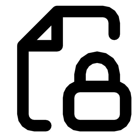 Locked File Vector Svg Icon Svg Repo