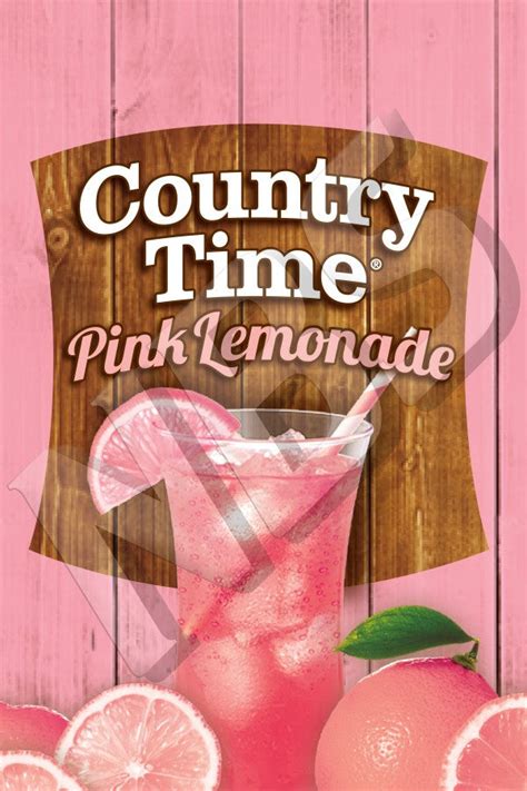 Country Time Pink Lemonade Logo