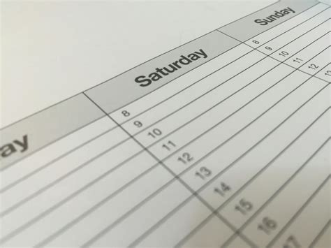 Free stock photo of agenda, calendar, checklist