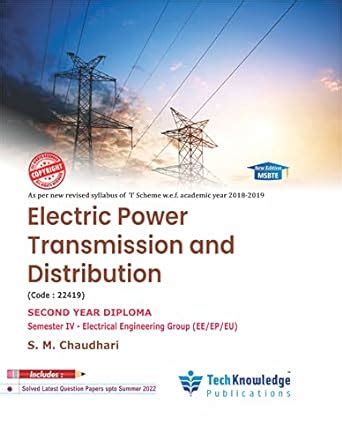 Electric Power Transmission ans Distribution For MSBTE Diploma ...