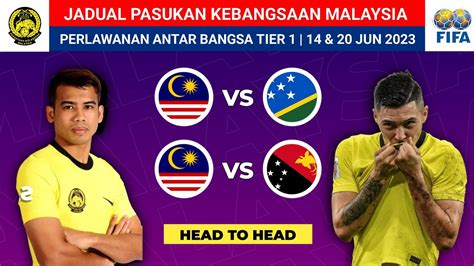 Jadual Perlawanan Antarabangsa Pasukan Kebangsaan Malaysia Jadual Perlawanan Harimau Malaya