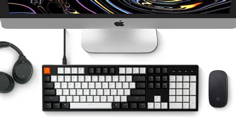 Keychron C Wired Hot Swap Retro Mechanical Keyboard Red Switches C M Z Mwave