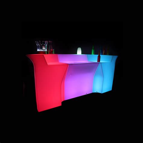 Led Bar Information Counter Straight And Corner Sun Tent