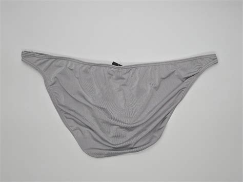 N2N Bodywear Men S Micro Slik Bikini Underwear XL Silver NWT EBay