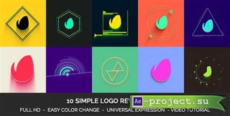 Videohive Simple Logo Reveal Pack Project For After