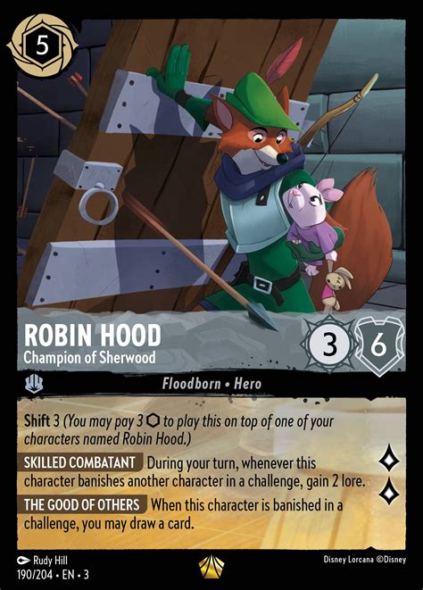 Robin Hood Champion Of Sherwood Into The Inklands Cold