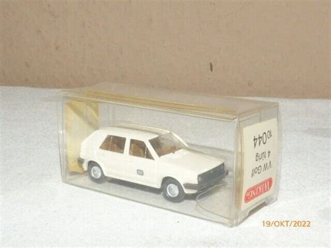 Wiking H0 1 87 VW Golf Weiss Deutsche Bundesbahn UNIKAT EBay