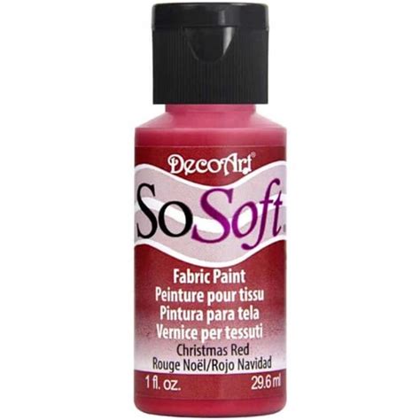 Decoart Sosoft Fabric Paint 1oz Lavender 48 Off