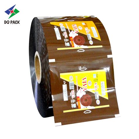 Dq Pack Customized Printing Plastic Biscuit Food Packaging Roll Film