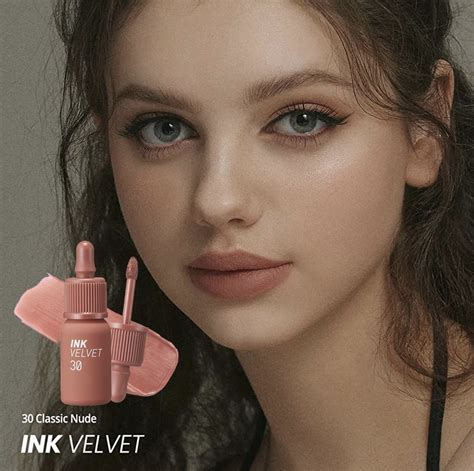 Купить Peripera Жидкий вельветовый тинт для губ оттенок 30 Classic Nude Ink Velvet в интернет
