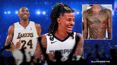 Grizzlies' Ja Morant shows ultimate Kobe Bryant love with new tattoos