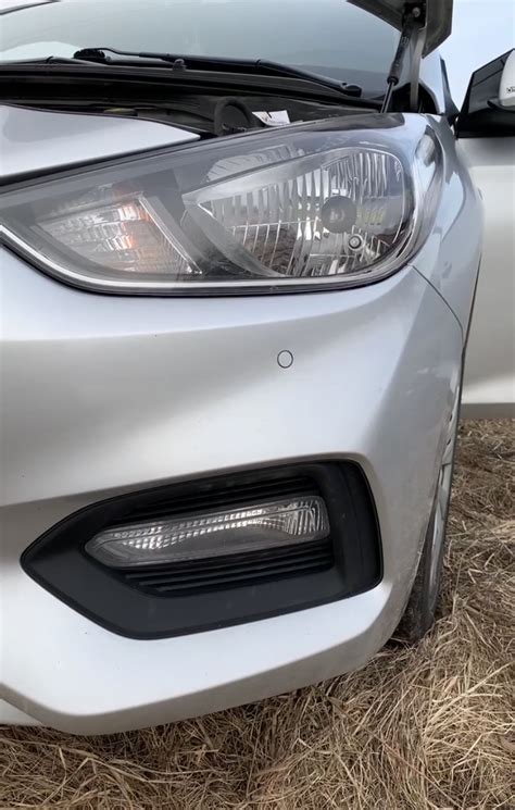 Установлены фары (оригинал) с заменой линз на модули — Hyundai Solaris ...